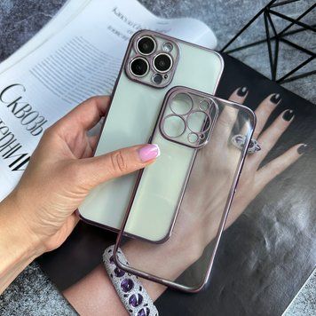 Гальванический прозрачный чехол Galvanic Full для iPhone 12 mini Lilac