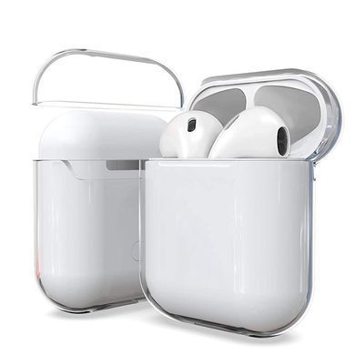 Прозрачный защитный чехол Clear Case для Apple AirPods 1 / 2 Прозорий