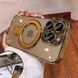 Чехол силиконовый из Magsafe Magnetic case для iPhone 16 Pro Max Gold