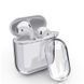 Прозрачный защитный чехол Clear Case для Apple AirPods 1 / 2 Прозорий