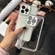 Чохол протиударний Bling case NEW FULL для iPhone 13 White
