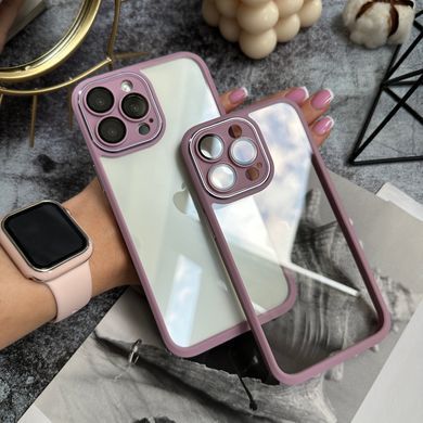 Чохол притиударний прозорий Avengare armour для iPhone 13 Lavender