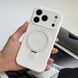 Силіконовий чохол з MagSafe та підставкою для iPhone 17 Pro Max White