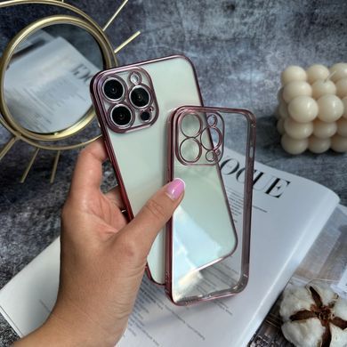 Гальванічний прозорий чохол Galvanic Full для iPhone XS Max Rose Gold