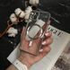 Чехол прозрачный силикон Dream ultra MagSafe для iPhone 14 Silver