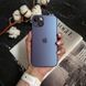 Чехол стеклянный матовый с защитой камеры Matte AG-Glass для iPhone 14 Purple