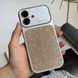 Чохол протиударний з блискітками Shine для iPhone 17 Gold