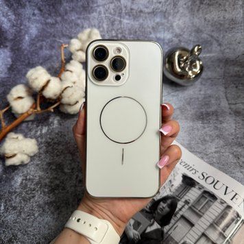 Матовий чохол MagSafe мінімалістичний дизайн захист і стиль Lume Case для iPhone 14 Pro White