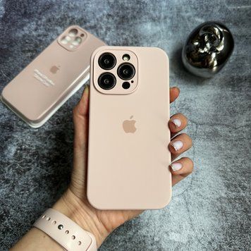 Чохол Silicone Case FULL 360 для iPhone 13 Pro Max Pink Sand