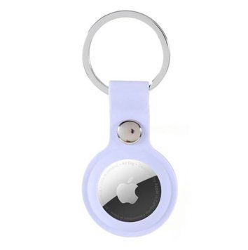Силиконовый брелок с кольцом Silicone Case Transparent для AirTag Dasheen