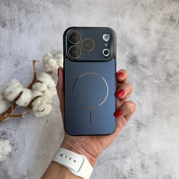 Матовий чохол MagSafe мінімалістичний дизайн захист і стиль Lume Case для iPhone 17 Pro Max Black