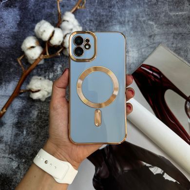 Чохол глянцевий силікон з Magsafe для iPhone 11 Sea Blue