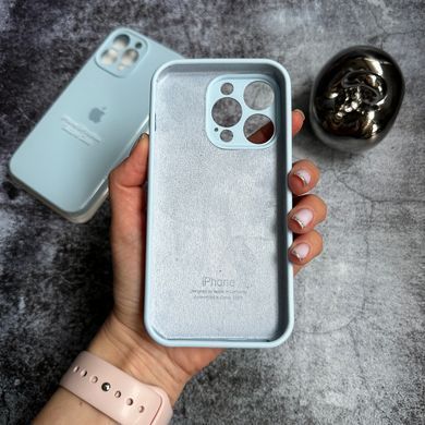 Чохол Silicone Case FULL 360 для iPhone 15 Pro Mist Blue