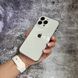 Чехол имитация стекла Laser Disco case MagSafe для iPhone 14 White