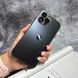 Чохол скляний матовий з захистом камери Matte AG-Glass для iPhone 12 Dark Grey