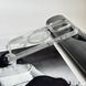 Чехол прозрачный силиконовый с блестками и MagSafe. для iPhone 16 Pro Max Прозорий