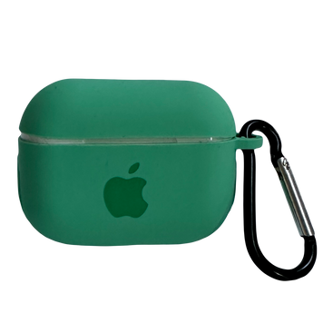Чехол силиконовый Silicone Case из Logo для Apple AirPods Pro Mint
