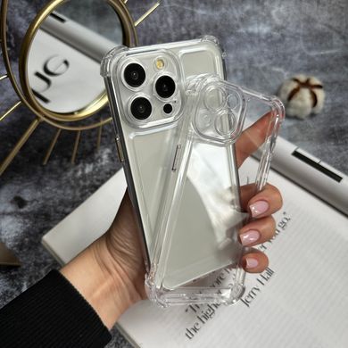 Чехол противоударный с углами Space для iPhone 12 Pro Прозорий