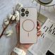 Матовий чохол MagSafe мінімалістичний дизайн захист і стиль Lume Case для iPhone 16 Pro Max Light Gold