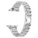 Металевий ремінець Diamond Metal Band для Apple Watch 42|44|45|46|49mm Silver