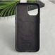 Чохол шкіряний Leather case with MagSafe анімація для iPhone 15 Pro Max Black