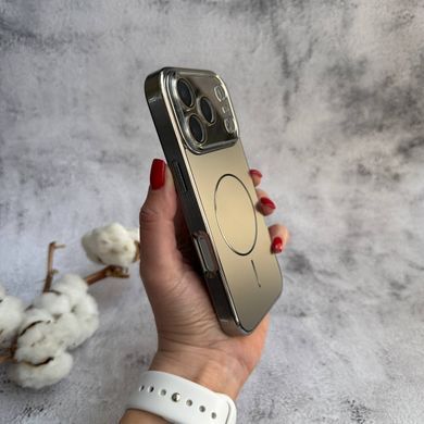 Матовий чохол MagSafe мінімалістичний дизайн захист і стиль Lume Case для iPhone 17 Pro Max Silver