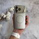 Матовий чохол MagSafe мінімалістичний дизайн захист і стиль Lume Case для iPhone 17 Pro Max Silver