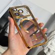 Чехол прозрачный силикон Dream ultra MagSafe для iPhone 17 Pro, iPhone 18 Pro Gold