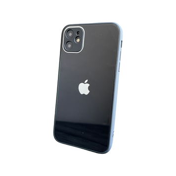 Чохол скляний з захистом камери для iPhone 11 Pro Black