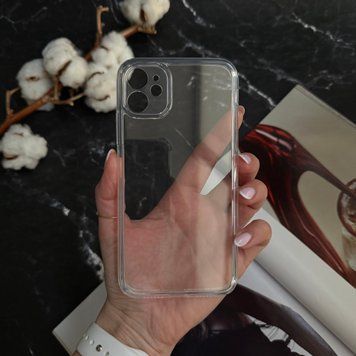 Чехол прозрачный CLEAR CASE BEST мягкий пластик PC для iPhone 11 Прозорий