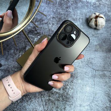 Чохол з гнучкого скла liquid glass для iPhone 12 Pro Black