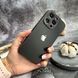 Чехол силиконовый матовый Matte Lux для iPhone 14 Black