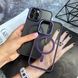 Чехол противоударный с магнитом Avengare Gase NEW MagSafe для iPhone 13 Pro Purple