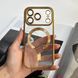 Чехол прозрачный силикон Dream ultra MagSafe для iPhone 17 Pro, iPhone 18 Pro Gold