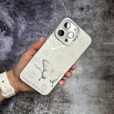 Чохол з полікарбонату з 3D зображенням Butterfly Case для iPhone 11 White