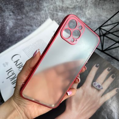 Гальванический матовый чехол Galvanic Matte для iPhone 11 Red
