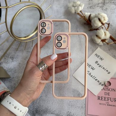 Чехол притиударный прозрачный Avengare armour для iPhone 11 Pink