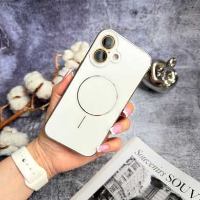 Матовий чохол MagSafe мінімалістичний дизайн захист і стиль Lume Case для iPhone 16 White