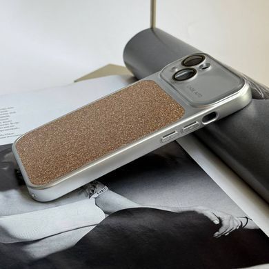 Чохол протиударний з блискітками Shine для iPhone 13, iPhone 14 Gold