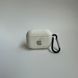 Чехол силиконовый Silicone Case из Logo для Apple AirPods Pro White