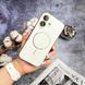 Матовий чохол MagSafe мінімалістичний дизайн захист і стиль Lume Case для iPhone 16 White