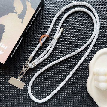 Ремінець для смартфону через плече Crossbody для Apple White