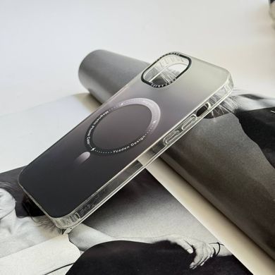 Чохол матовий з магнітом Gradient with MagSafe для iPhone 13 Dark Grey