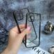 Гальванічний прозорий чохол Galvanic Full для iPhone 7/8/SE2 Black