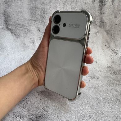 Противоударный чехол с защитными углами и глянцевой спинкой для iPhone 17 White