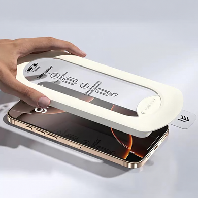Захисне скло Instant з рамкою для поклейки для iPhone XS Max, iPhone 11 Pro Max Прозорий
