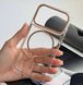 Прозрачный чехол из поликарбоната с MagSafe для iPhone 17 Pro Coffee