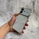 Противоударный чехол с защитными углами и глянцевой спинкой для iPhone 17 White