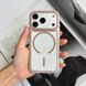 Прозрачный чехол из поликарбоната с MagSafe для iPhone 17 Pro Coffee