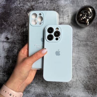Чохол Silicone Case FULL 360 для iPhone 12 Pro Mist Blue